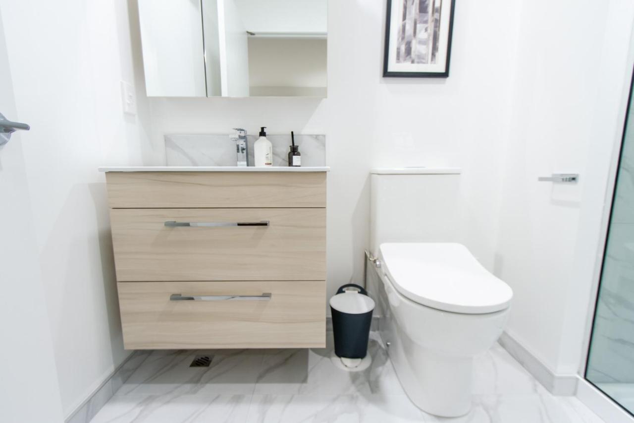 Modern 3 Bed Overlooking Hagley Park Christchurch Exteriör bild